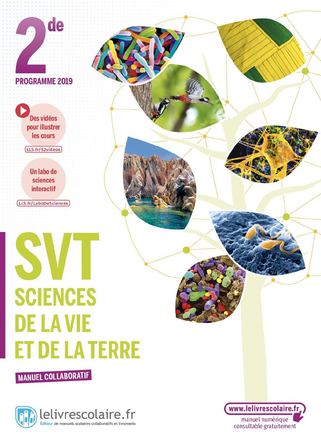 LeLivreScolaire SVT 2nde 2019