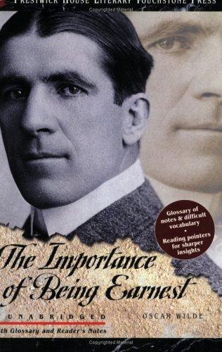 The importance of being earnest