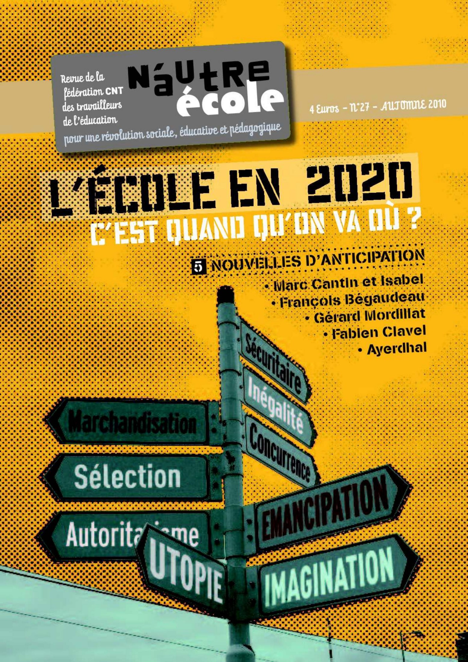 L'école en 2020 : c'est quand qu'on va où ?