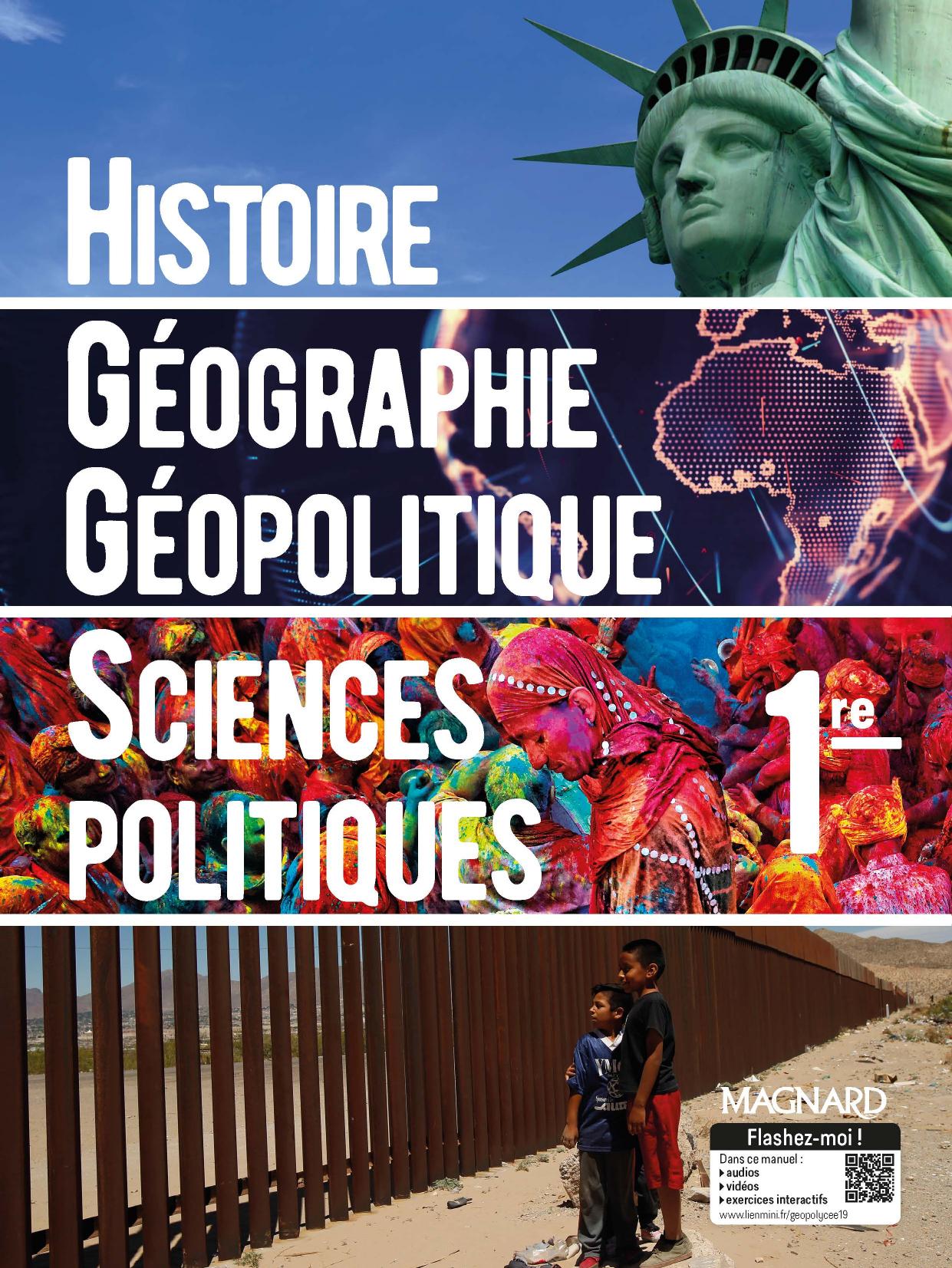 Magnard Histoire Géographie Géopolitique Sciences politiques 1re 2019