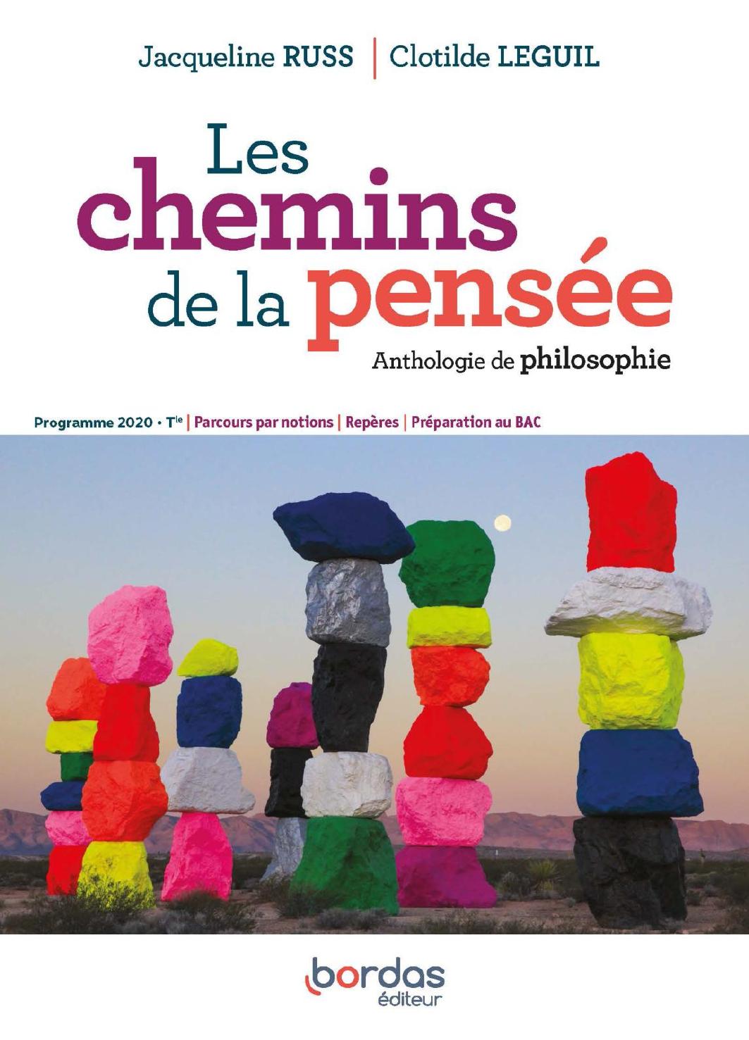 Bordas Anthologie de Philosophie Term