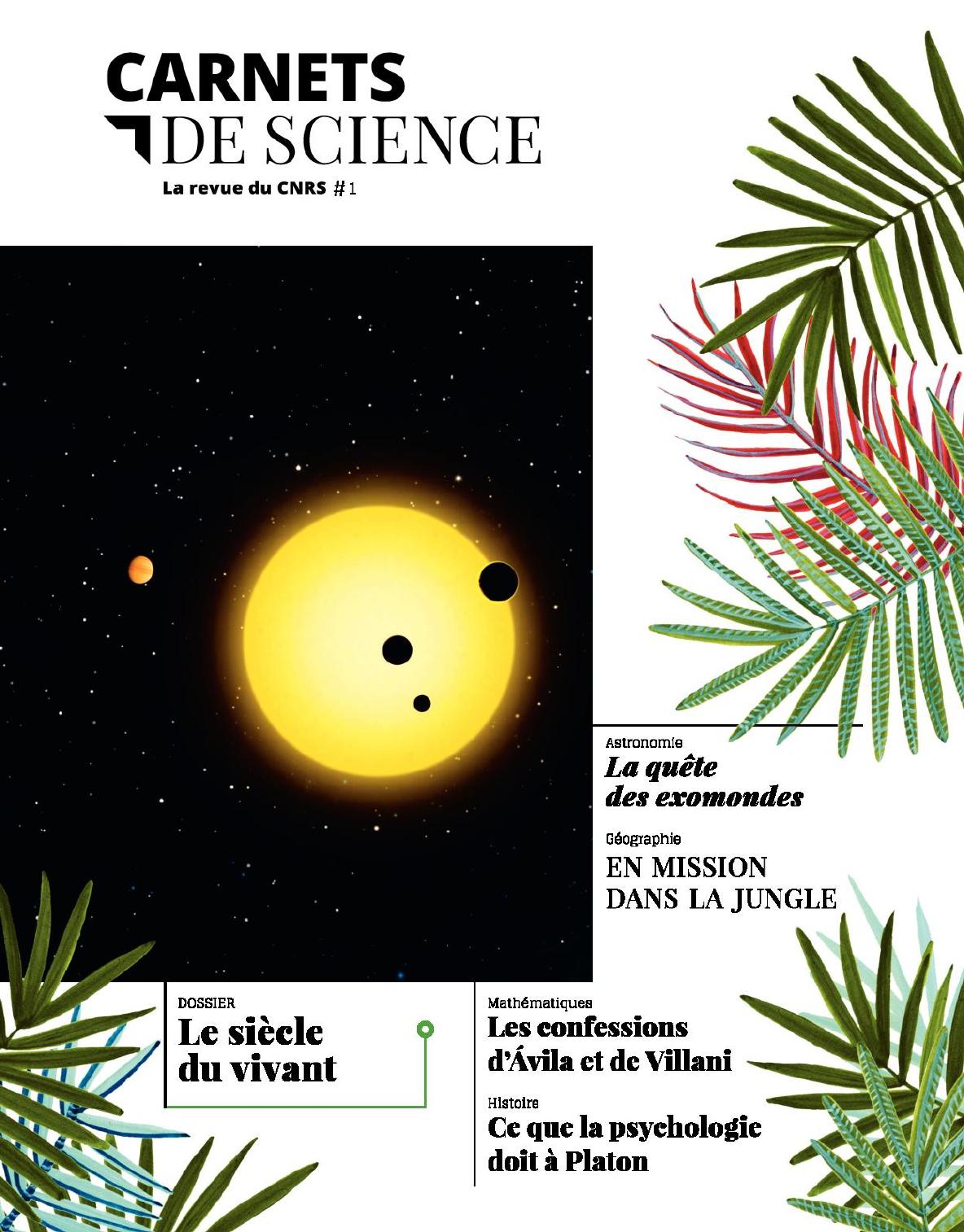 Carnets de Science CNRS 1