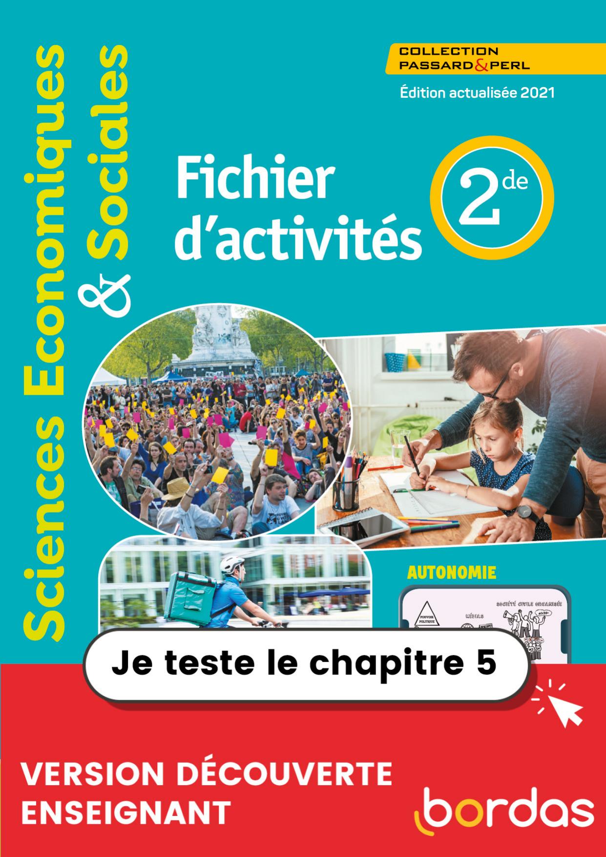 Bordas SES Fichiers d'activités 2nde