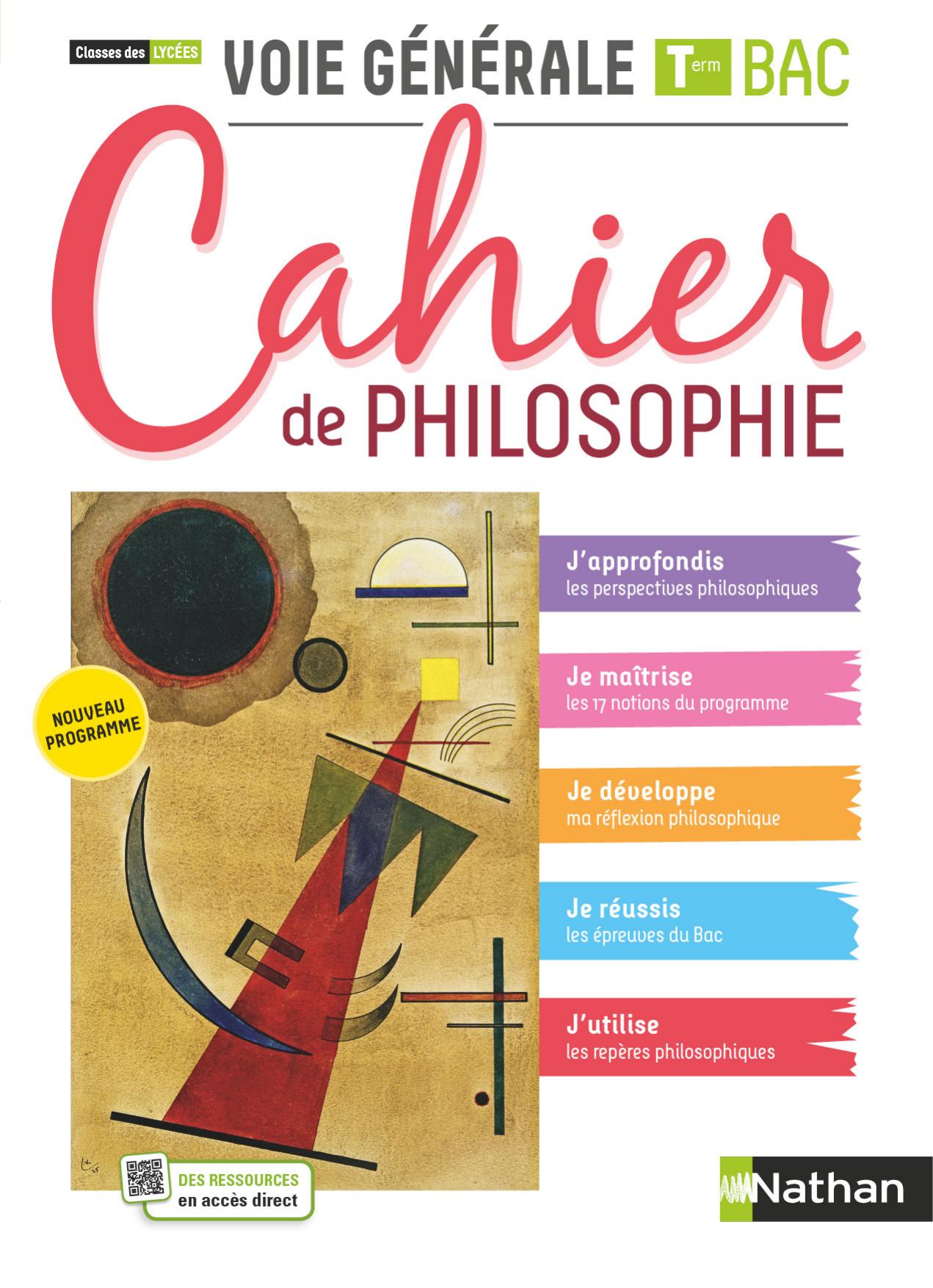 Nathan Cahier de philosophie