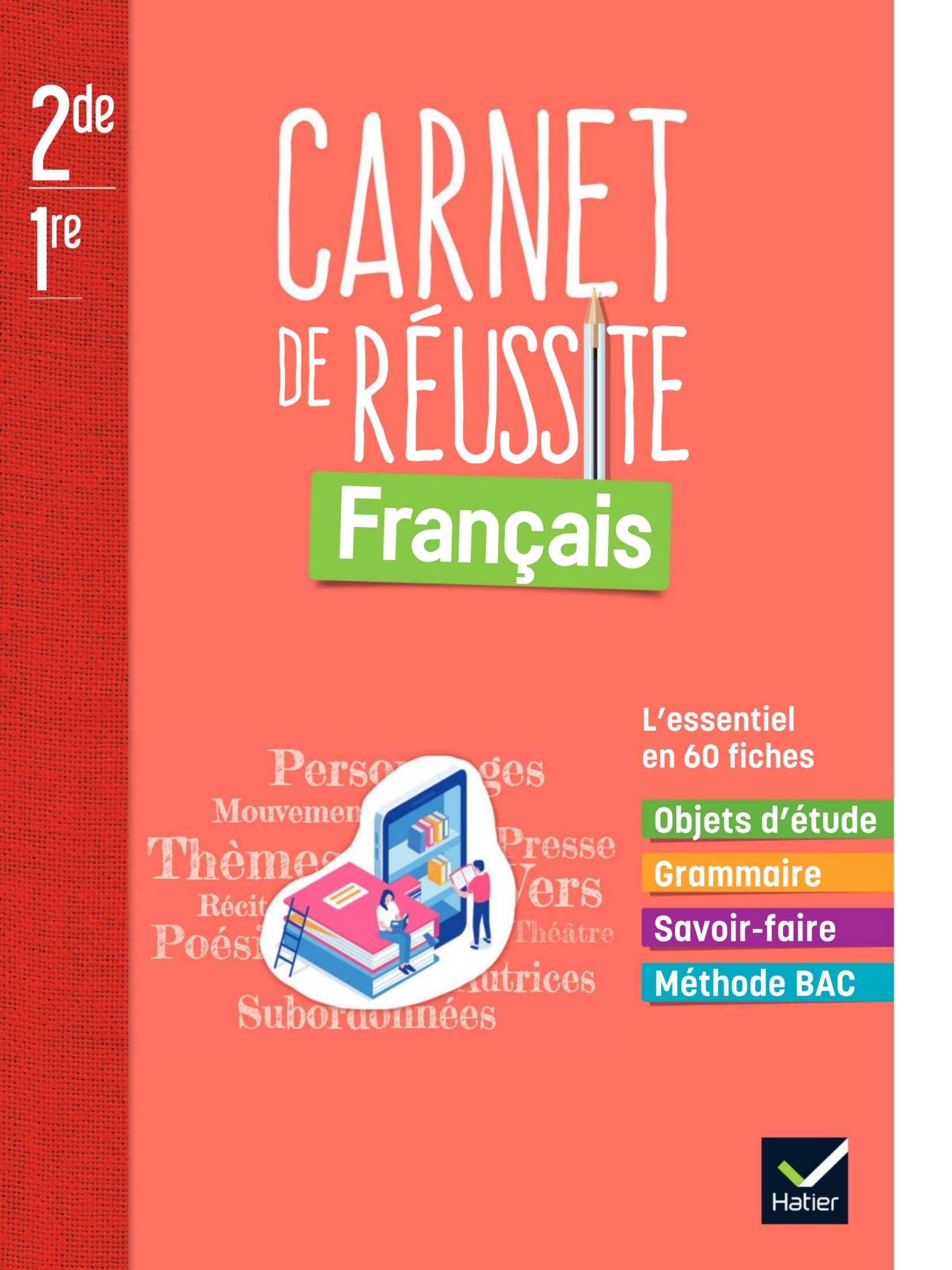 Hatier Français Carnet de réussite 2nde 1ère