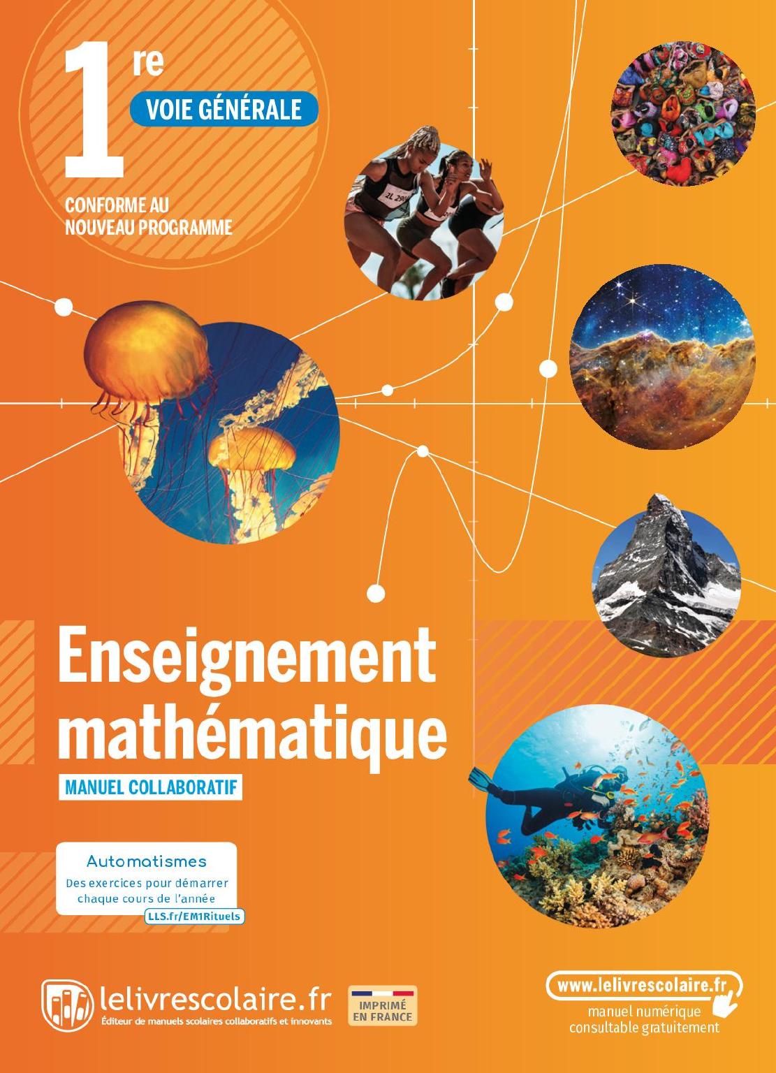 LeLivreScolaire Maths Enseignements Scientifiques 1ère