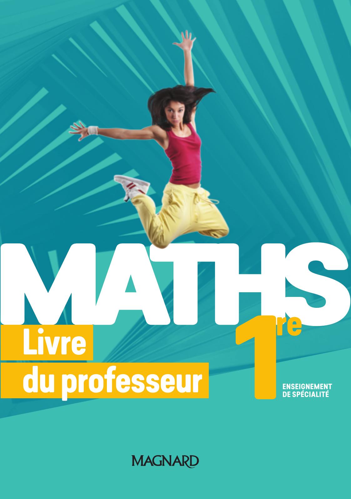 Magnard Spé Maths 1ère - Prof