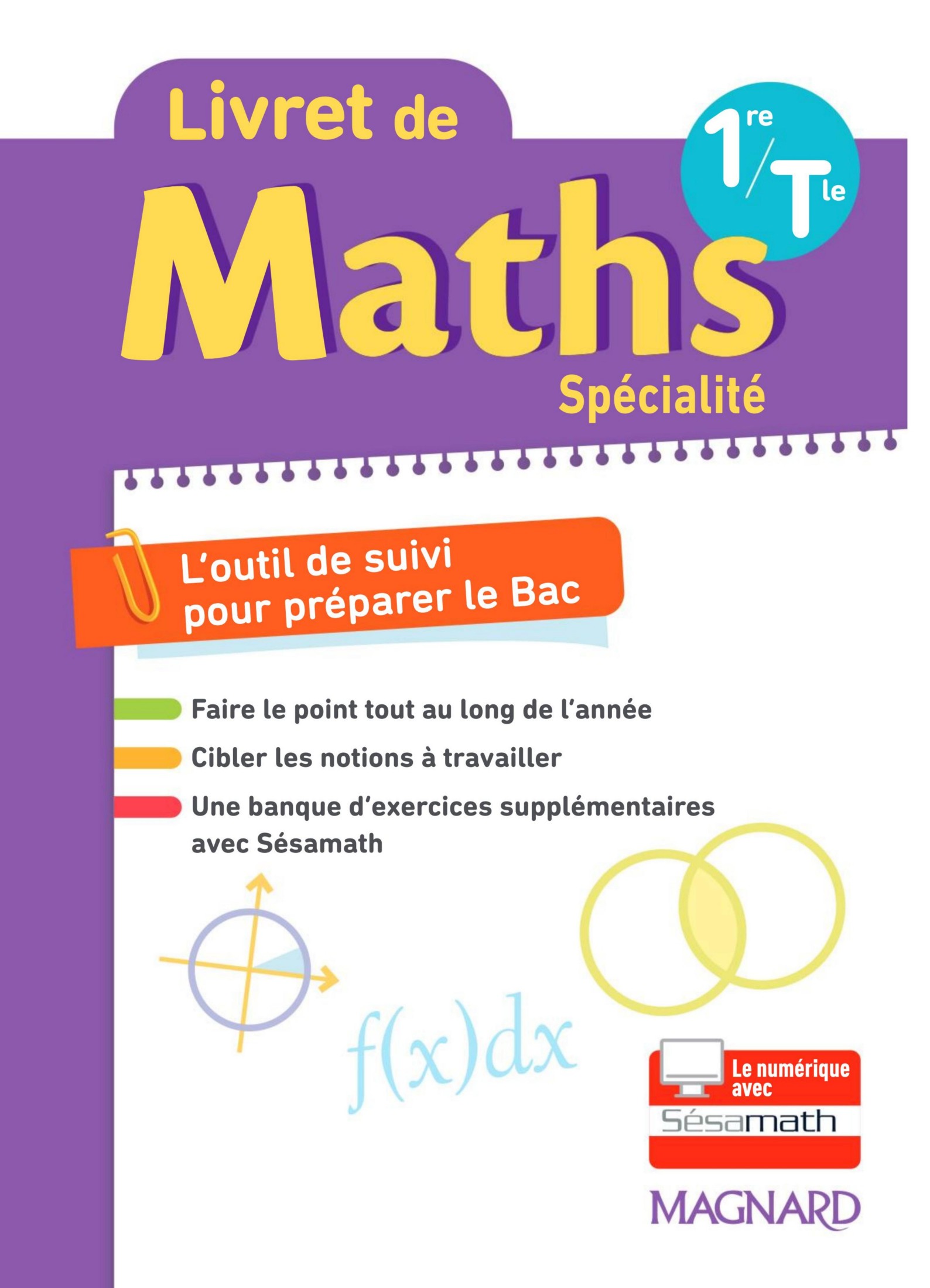 Magnard Livret Maths 1ère Term