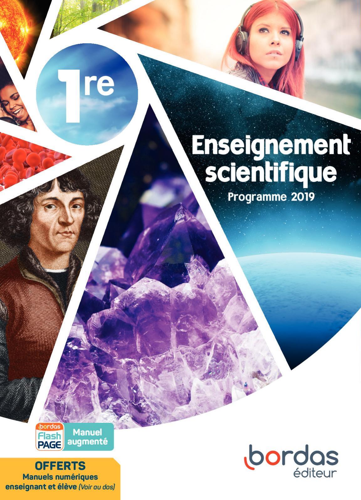 Bordas Enseignement Scientifique 1re 2019