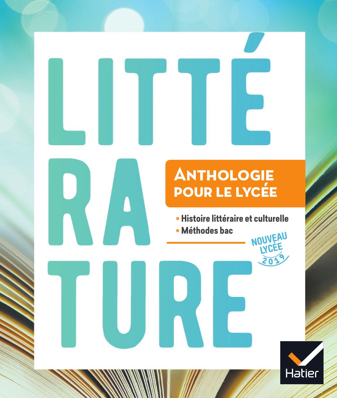 Hatier Littérature 2019