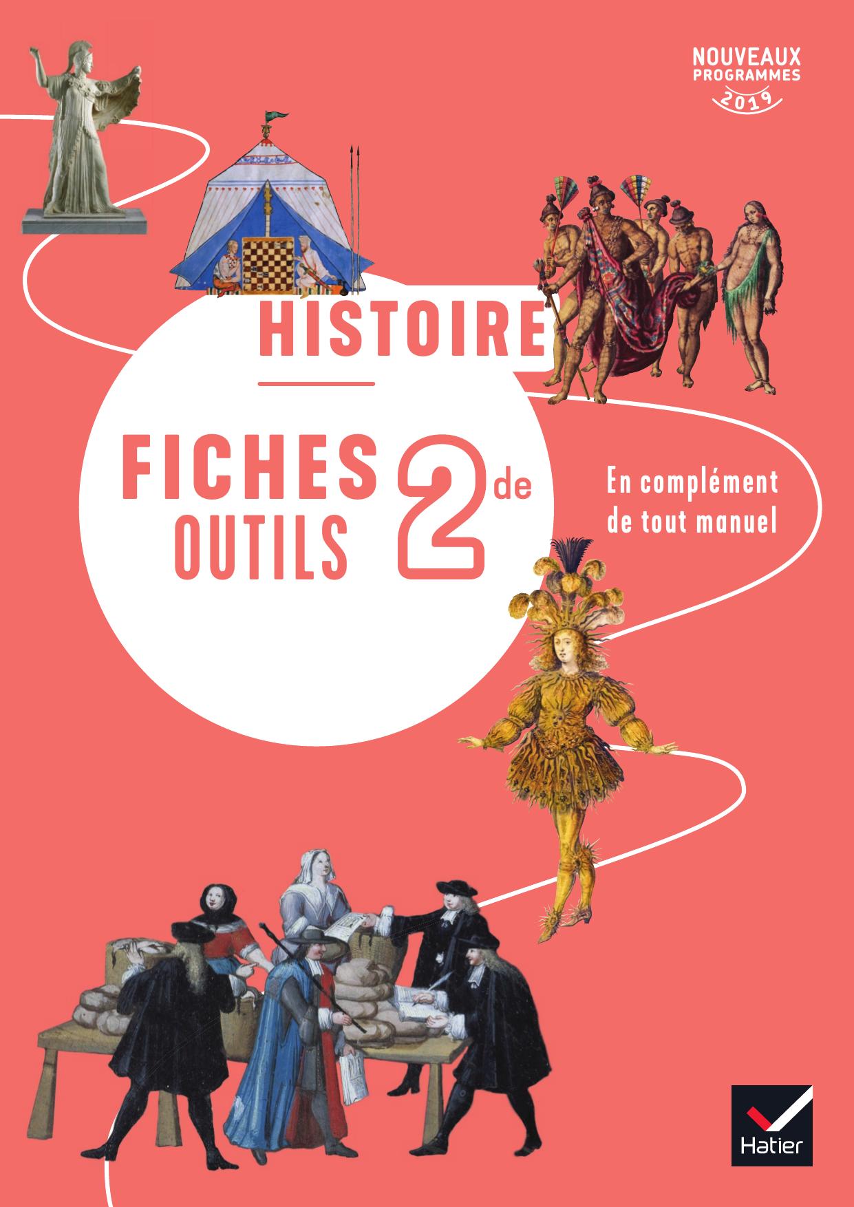 Hatier Histoire Fiches outils 2nde 2019